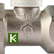 Клапан ручной c закрытием затвора SVR 2122 000020 STOUT